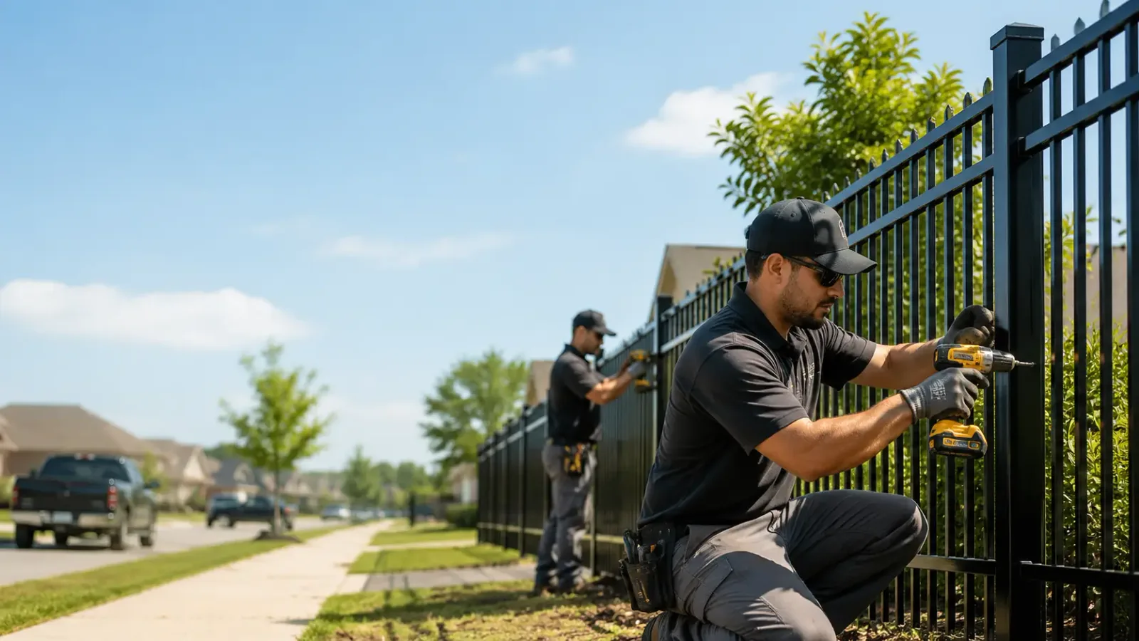 Metal Fence Installation in Holmes, PA